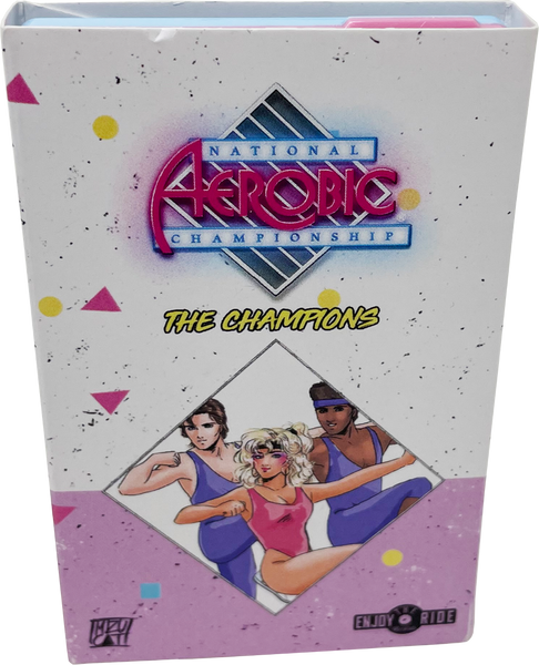 画集 DECADE OF CHAMPIONS by R.Stone Reeves The Champions A.K.A. National Aerobic Championship Cassette Single