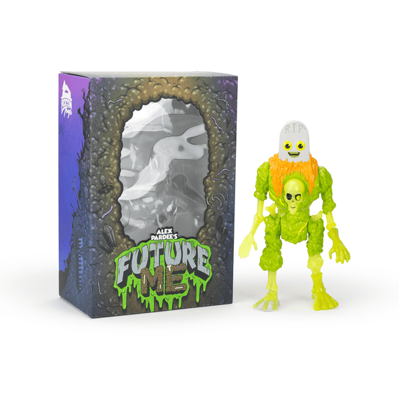 Alex Pardee’s Future Me Vinyl Figure - Toxic Glow Edition