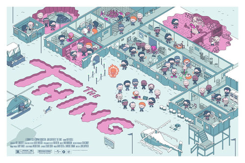 The Thing - Screenprinted Poster
