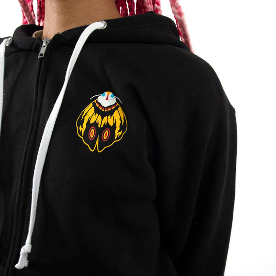 Mothra Zip-Up Hoodie