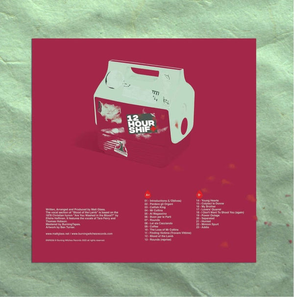 12 Hour Shift - Original Motion Picture Soundtrack LP