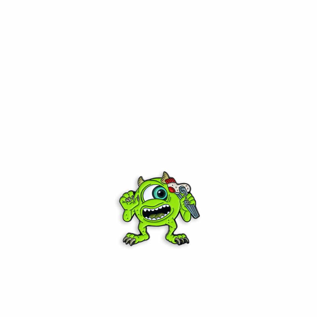 mike was ascii monsters inc Monsters, Inc. – Mike Wazowski Enamel Pin – Mondo