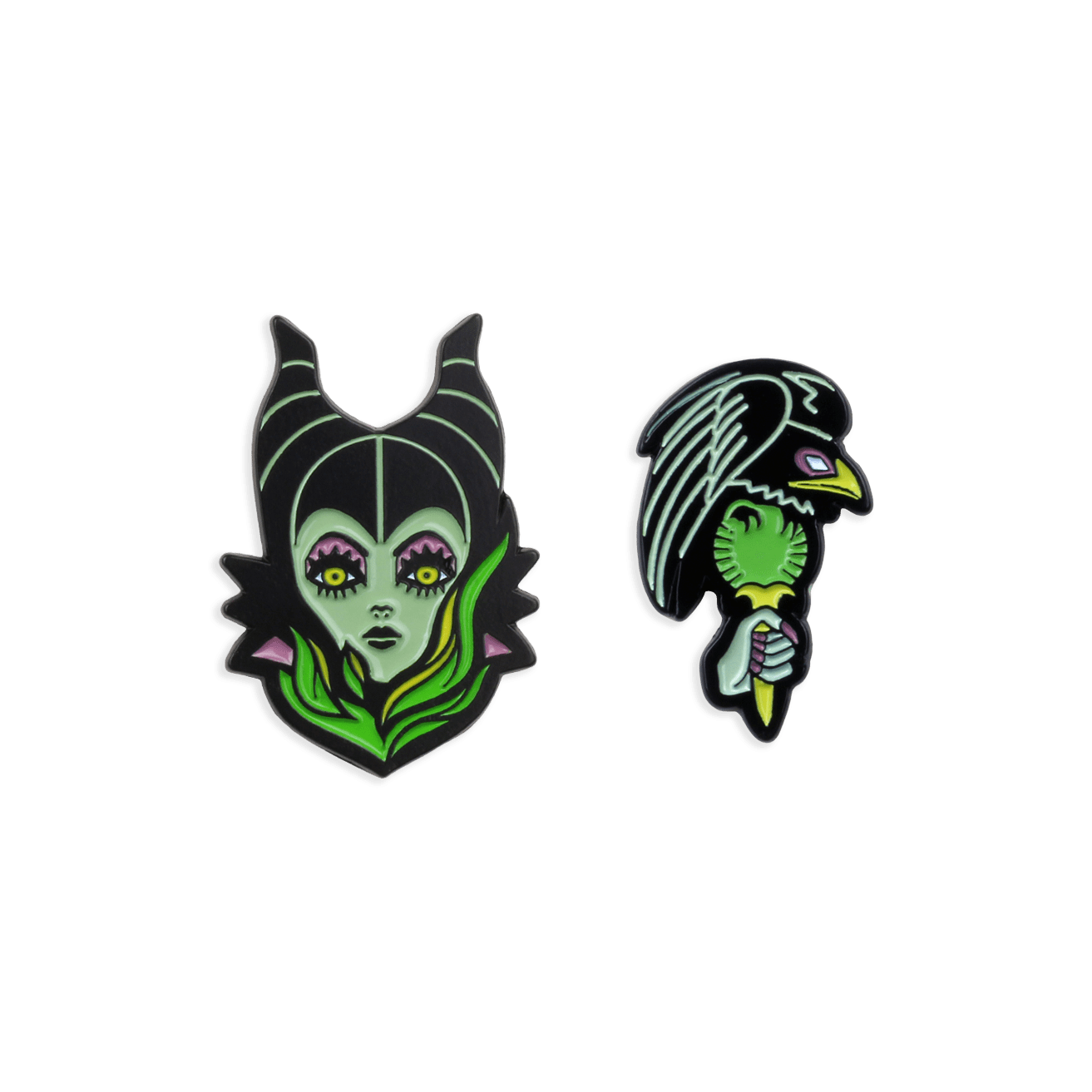 Sleeping Beauty – Maleficent 2-Pin Set – Mondo