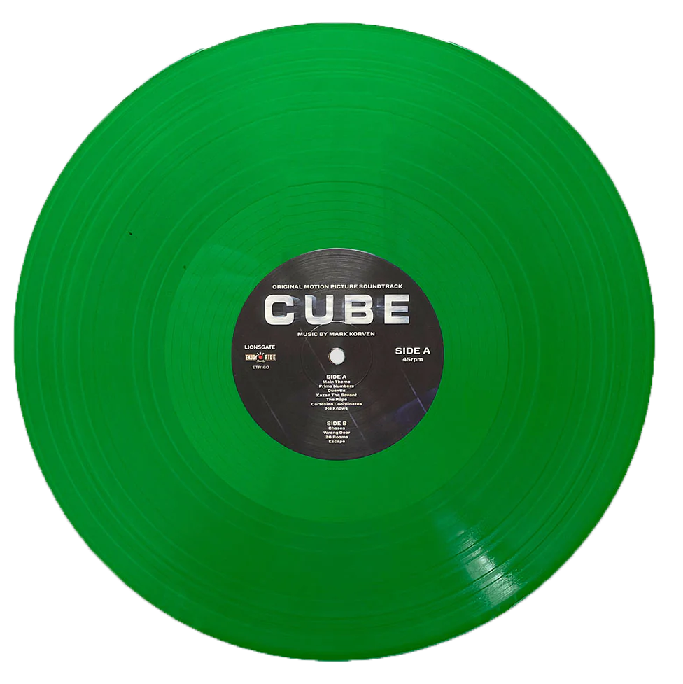 Cube - Original Motion Picture Soundtrack – Mondo