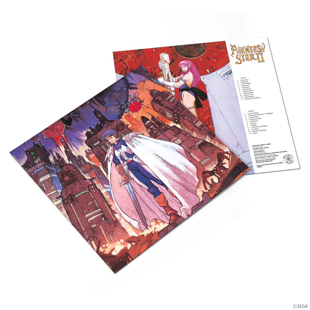 Phantasy Star II - Original Video Game Soundtrack LP – Mondo