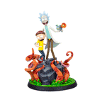 Rick and Morty Statue - Regular