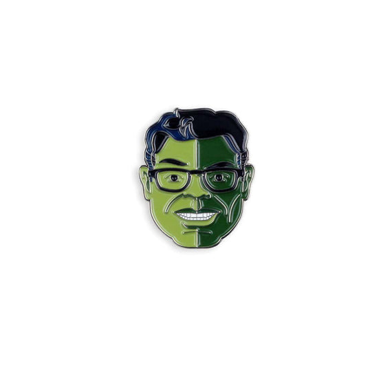 Smart Hulk Enamel Pin