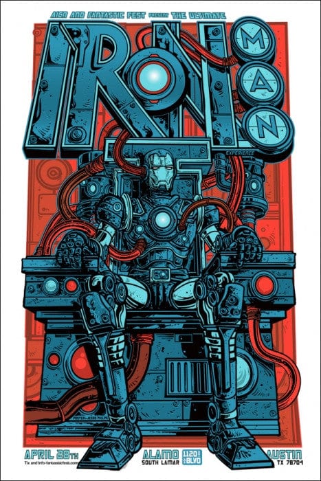 Iron Man  Variant Jesse Philips poster
