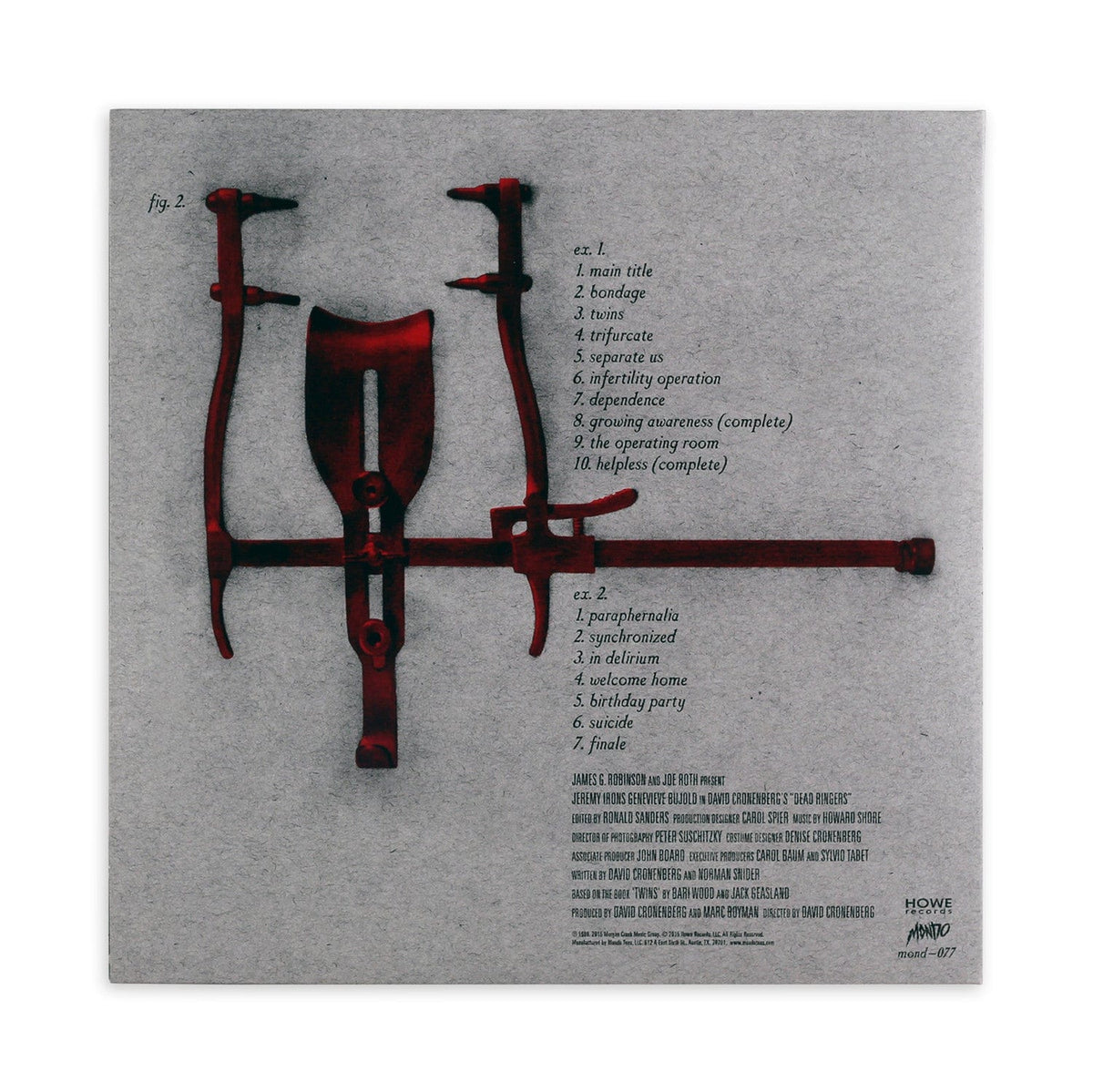 Dead Ringer Ost Dead Ringers – Original Motion Picture Soundtrack LP (Version B) – Mondo