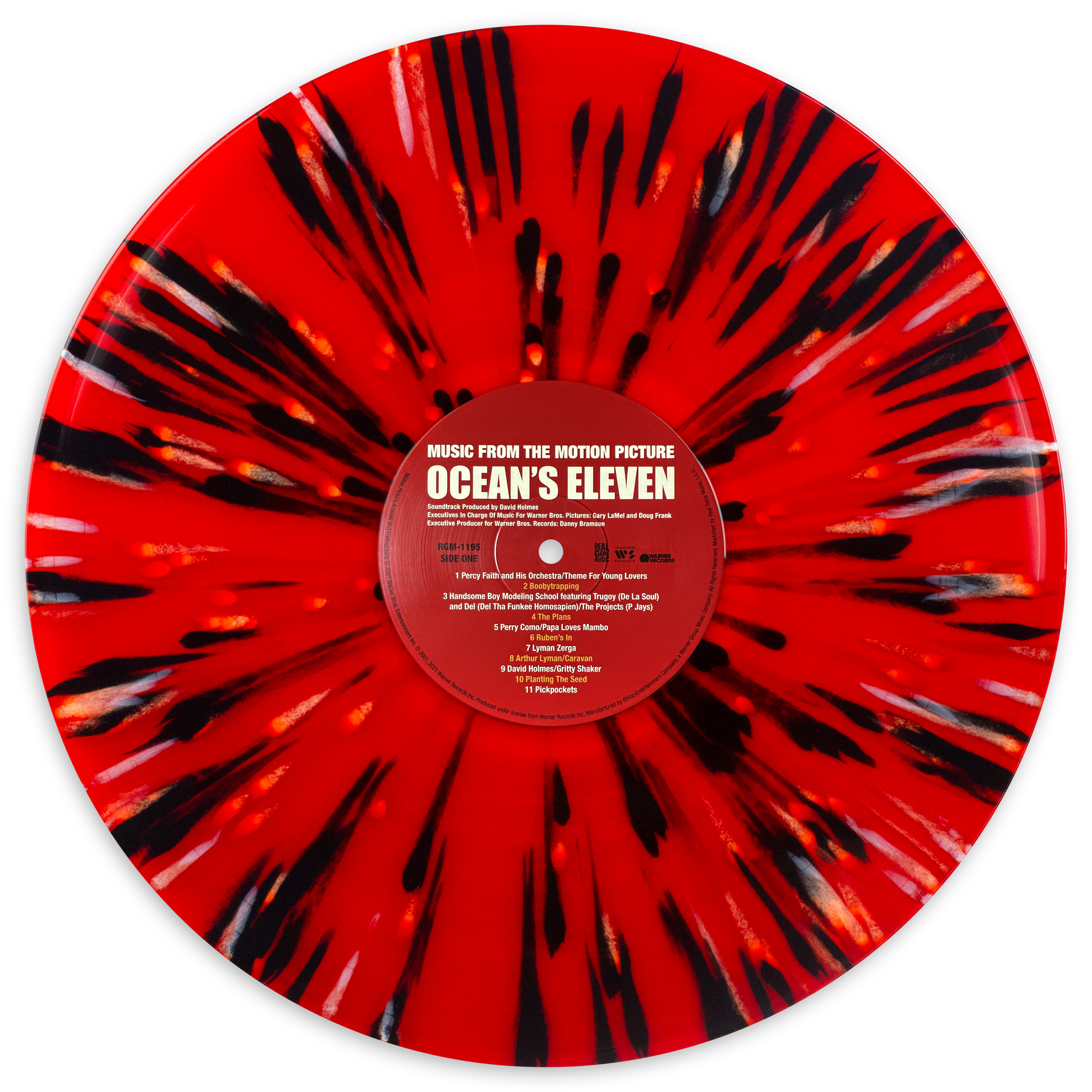 Faith In The Future Black & Red Vinyl