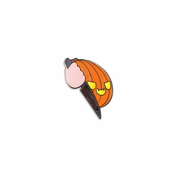 Michael + The Pumpkin – Halloween Enamel Pin Set