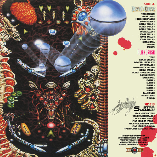 Devil's Crush and Alien Crush Soundtracks LP Mondo Exclusive