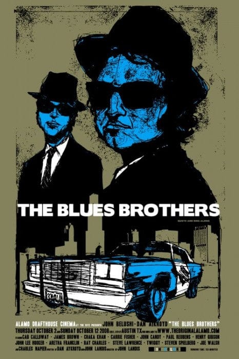 The Blues Brothers Scrojo poster