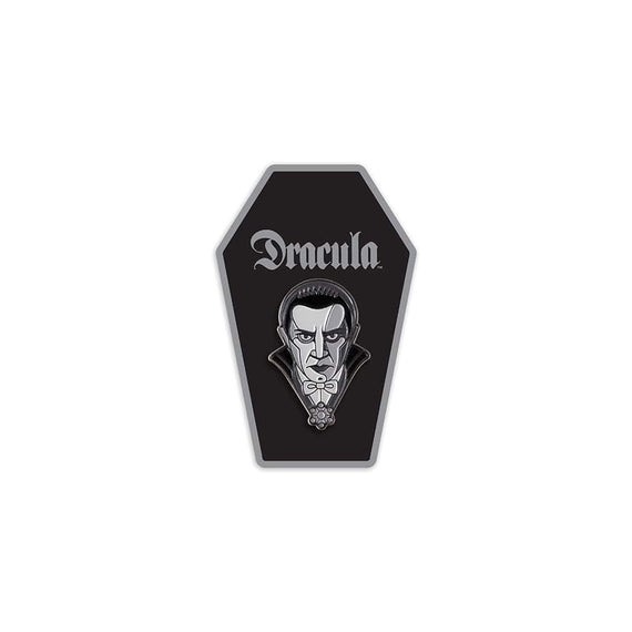 Dracula Enamel Pin (Monochrome)