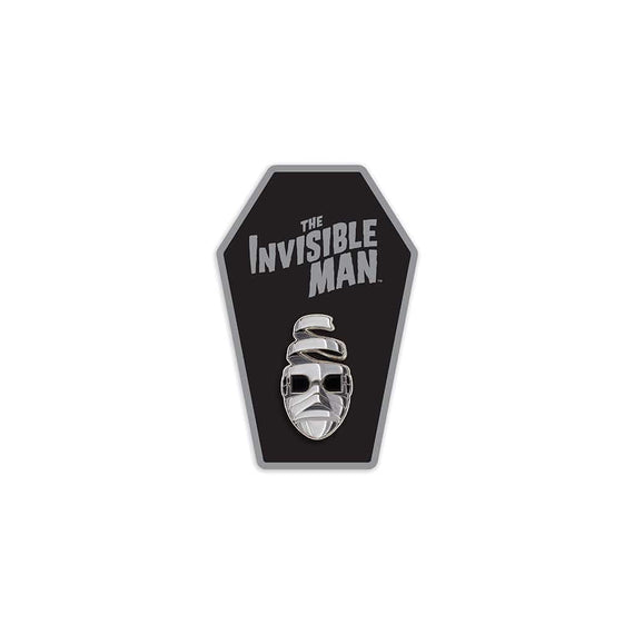 Invisible Man Enamel Pin (Monochrome)