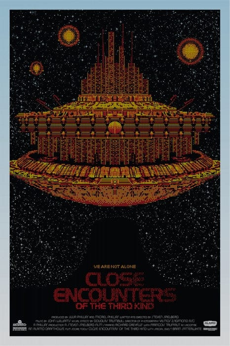 Close Encounters of the Third Kind   Variant Todd Slater poster