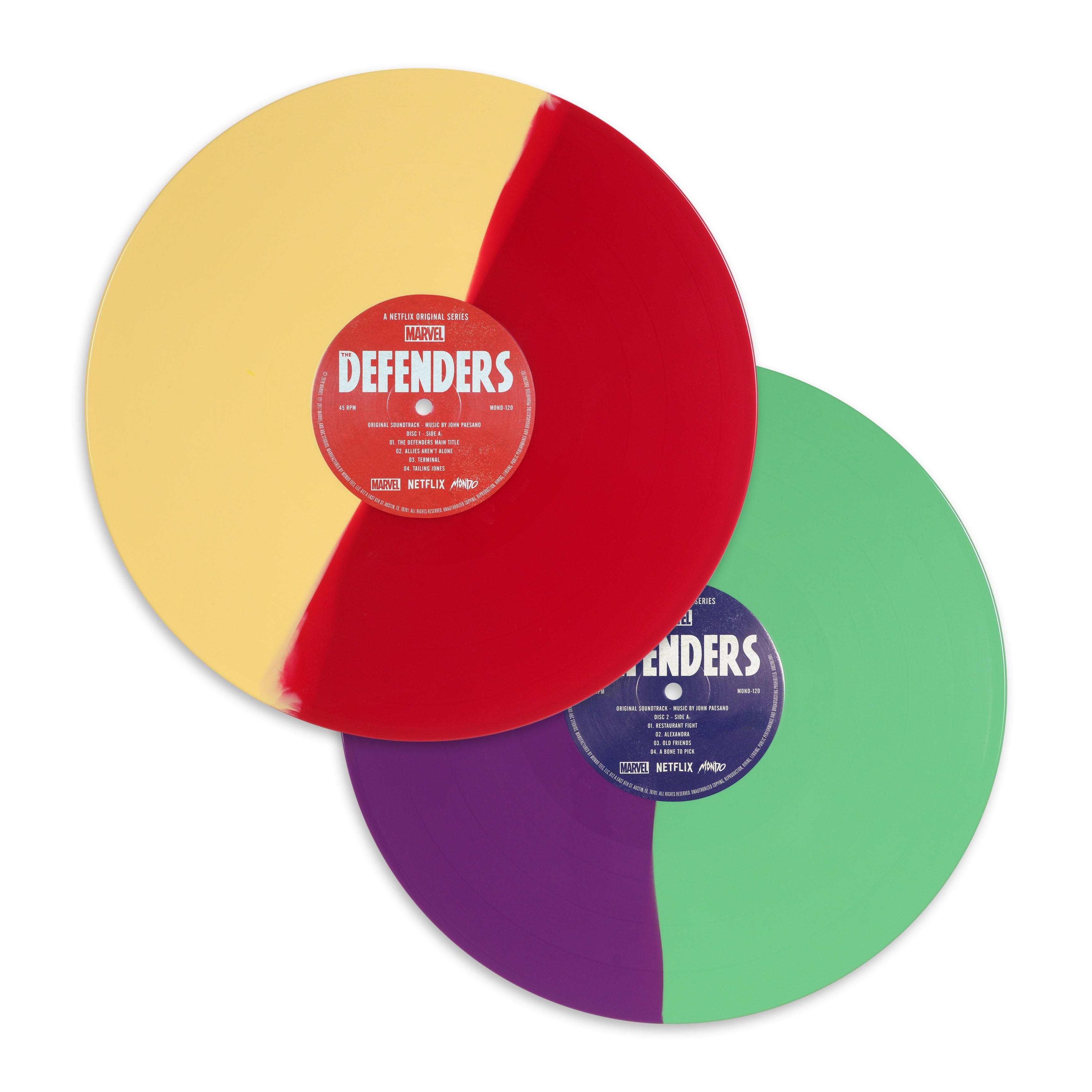 JOHN PAESANO Marvel´s The Defenders オリジナル Soundtrack 2x LP
