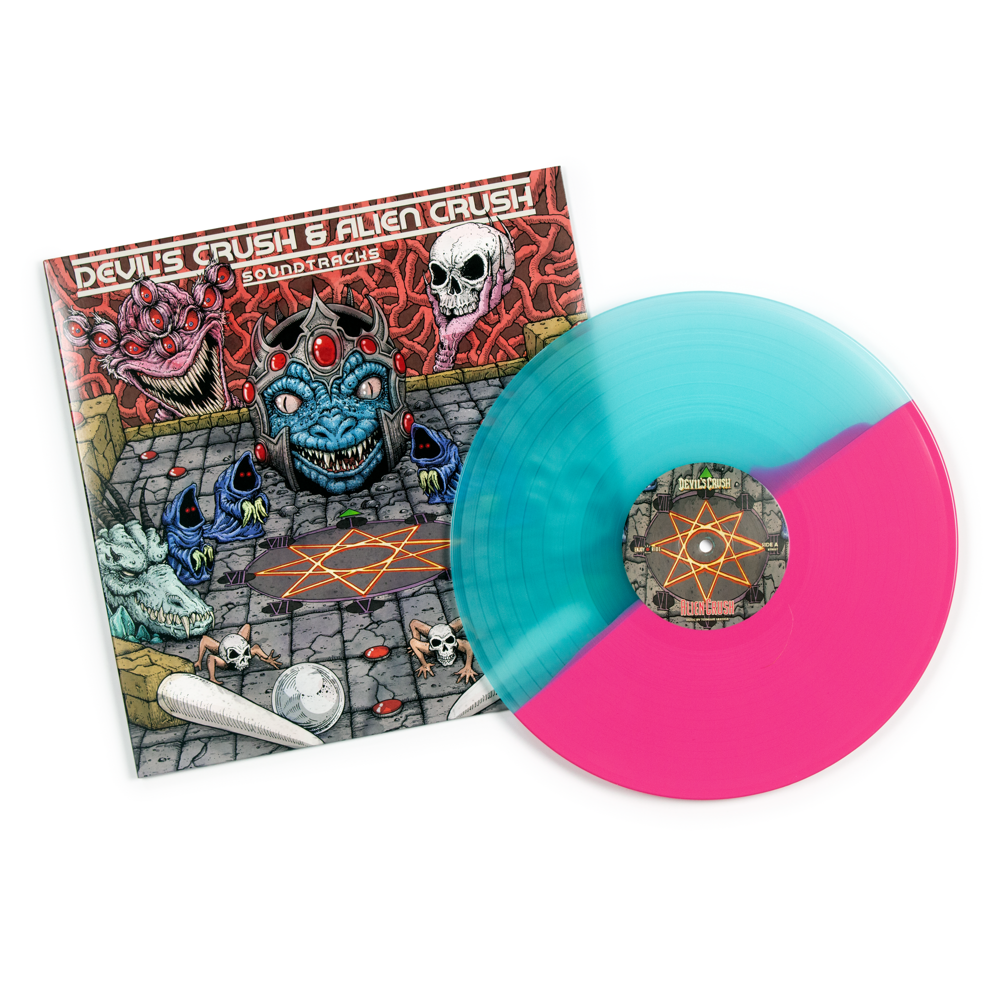 Devil's Crush and Alien Crush Soundtracks LP Mondo Exclusive Devil's Crush and Alien Crush Soundtracks LP Mondo Exclusive