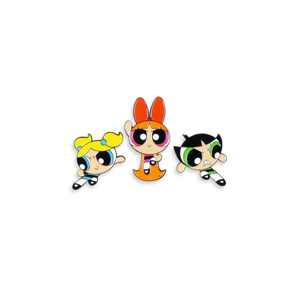 The Powerpuff Girls Enamel 3-Pin Set