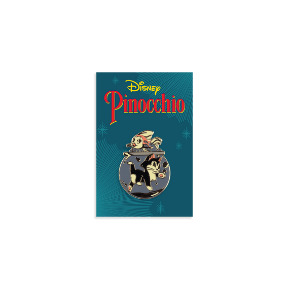 Pinocchio – Cleo & Figaro Enamel Pin