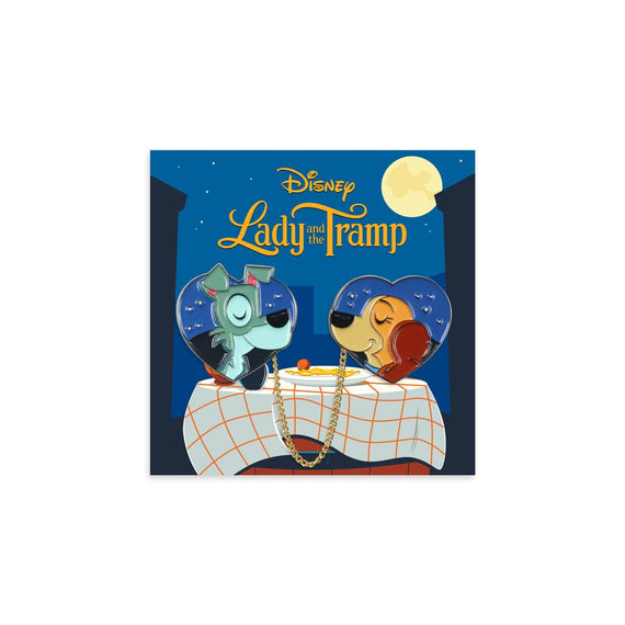 Lady and the Tramp Enamel Pin Set