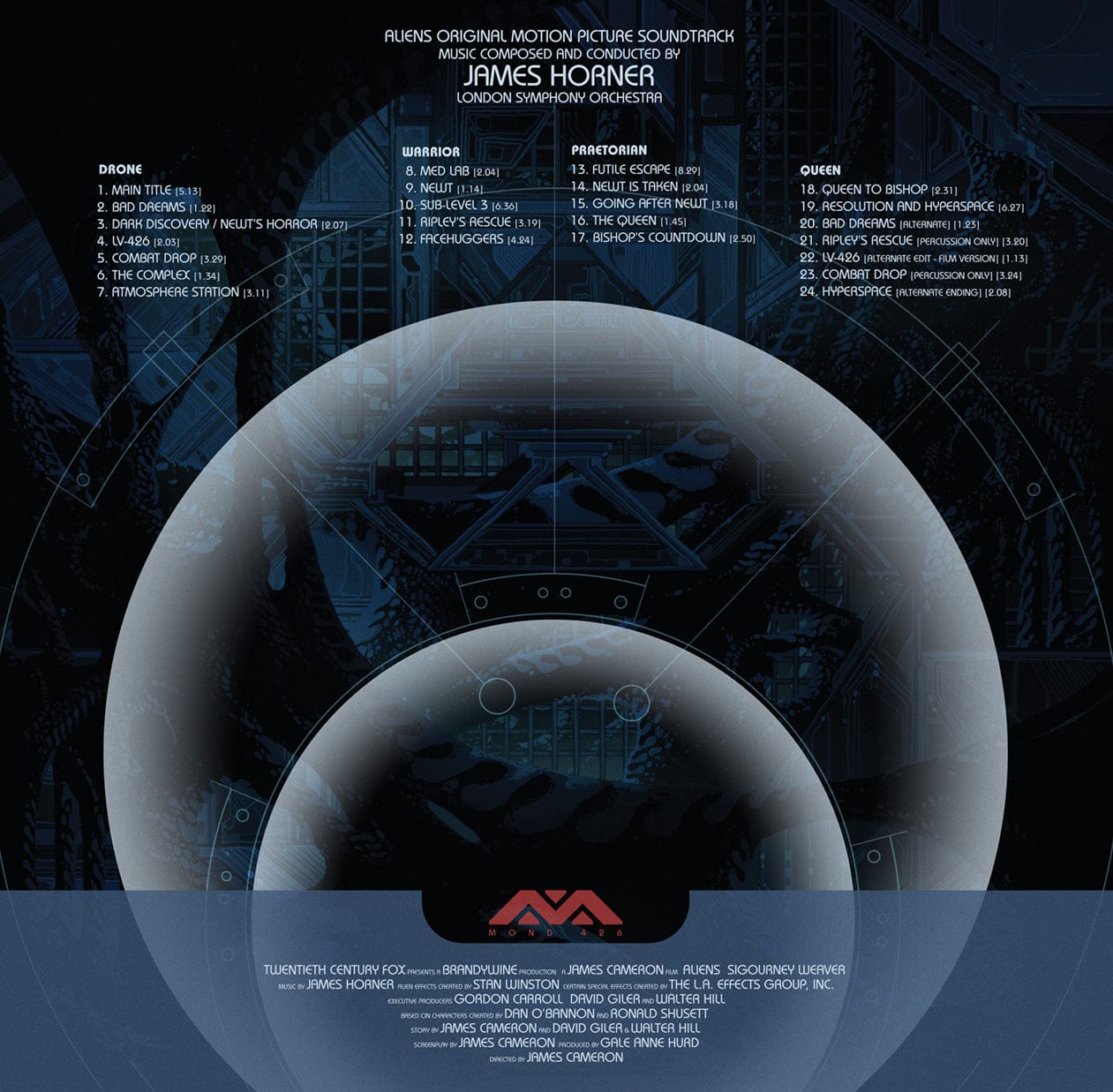monsters vs aliens soundtrack Aliens – Original Motion Picture Soundtrack 2XLP – Mondo