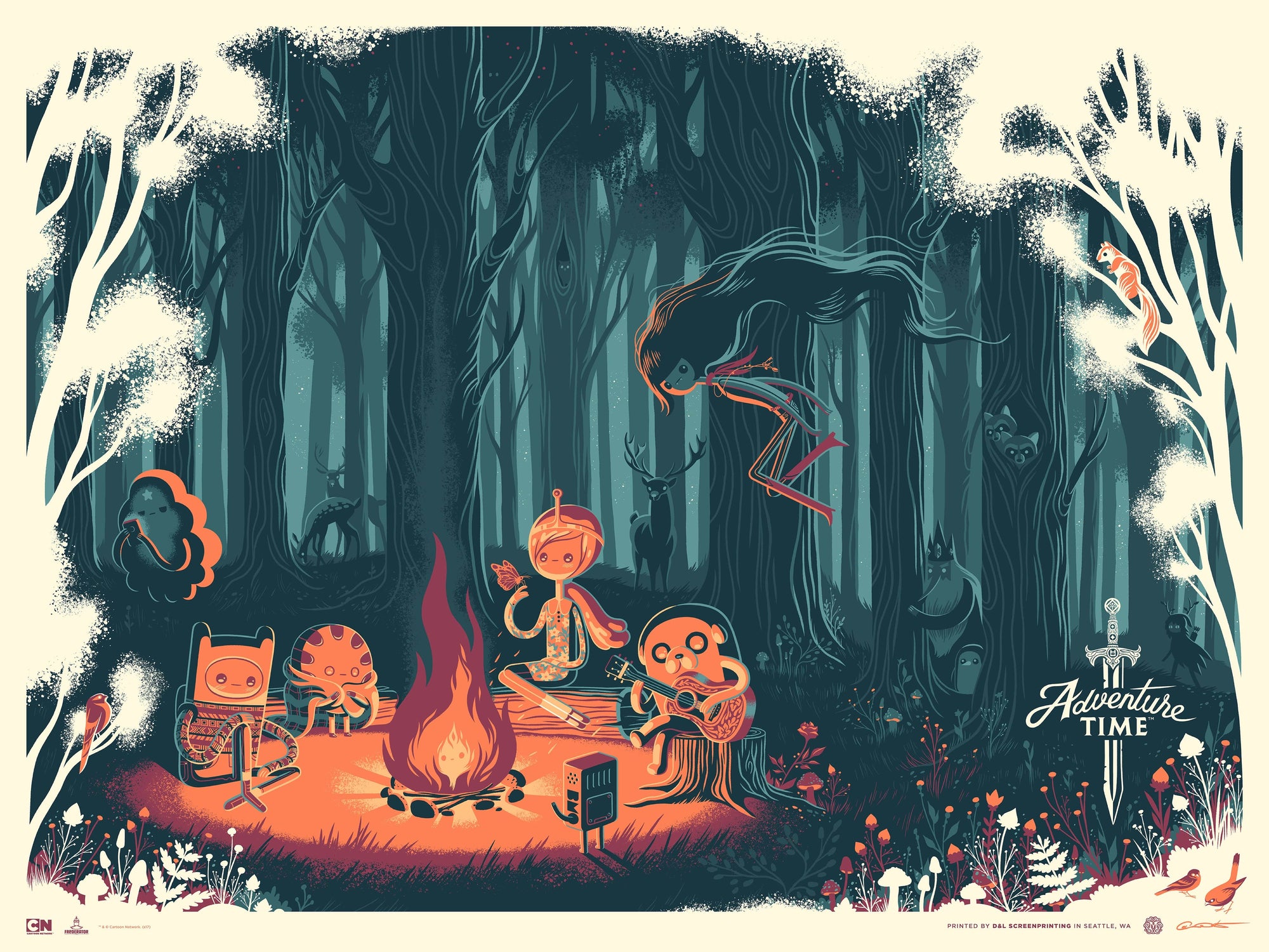 Adventure Time Poster – Mondo