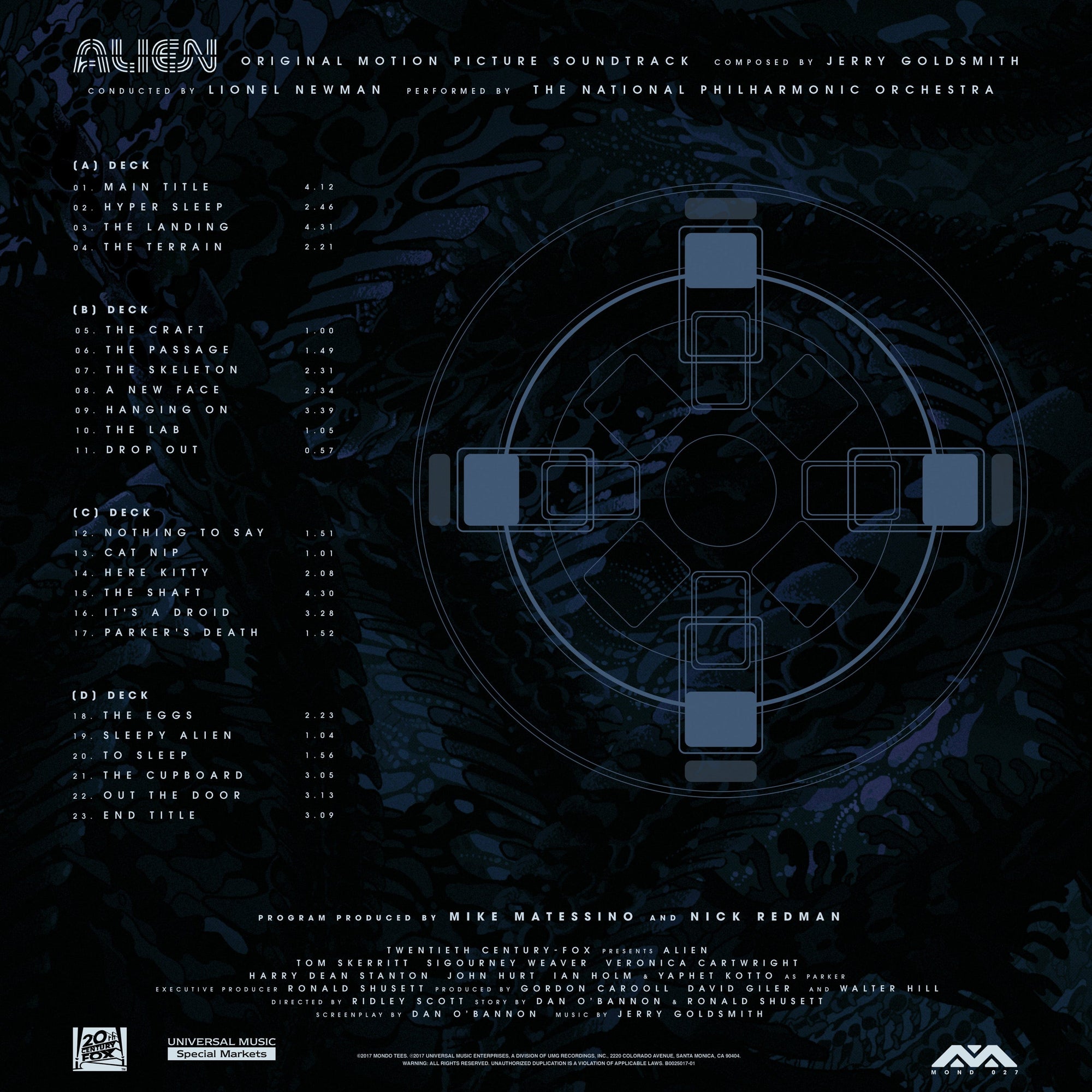 monsters vs aliens movie soundtrack Alien – Original Motion Picture Soundtrack 2XLP – Mondo