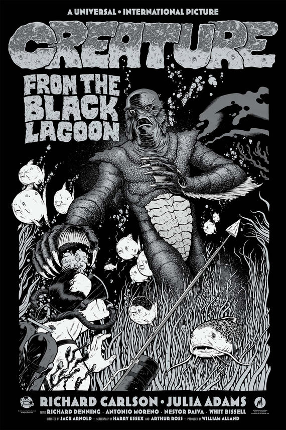 Creature from the Black Lagoon Variant Poster