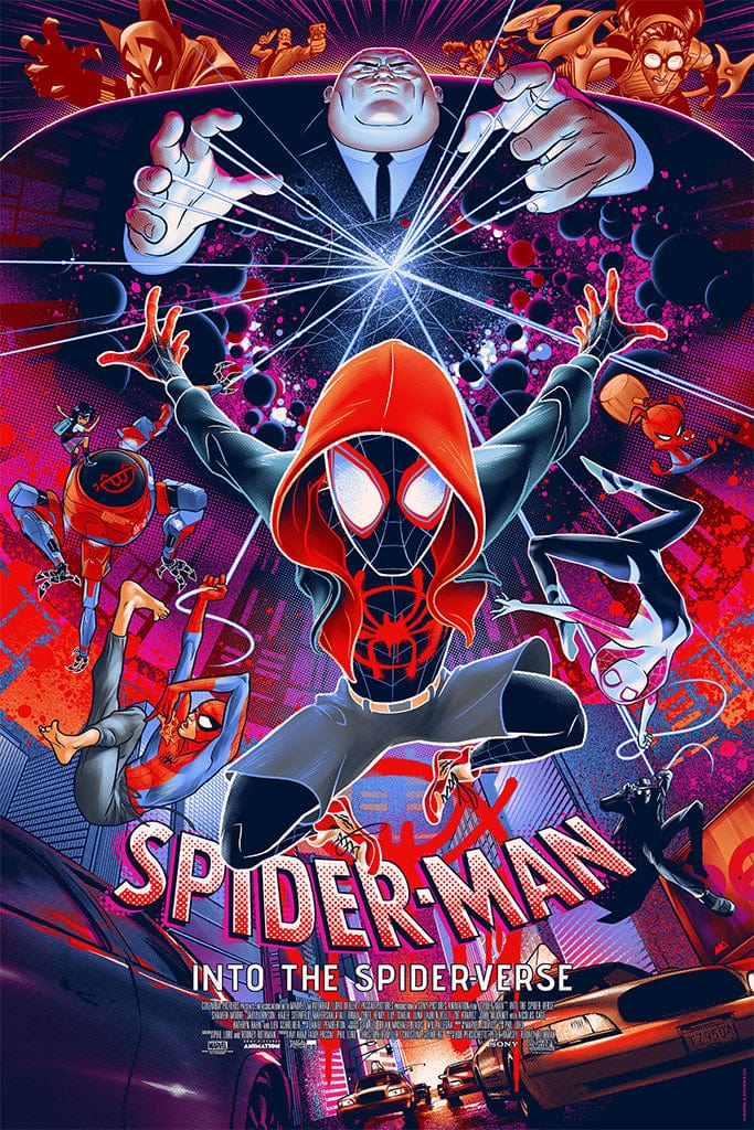 spider verse poster