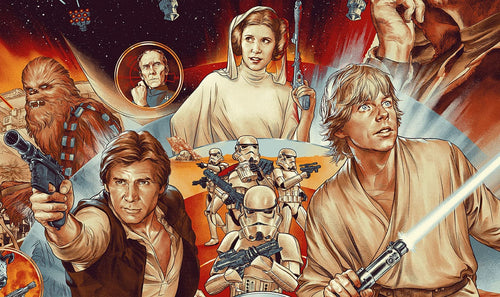 The Ways Of The Force Timed Edition Screenprinted Poster