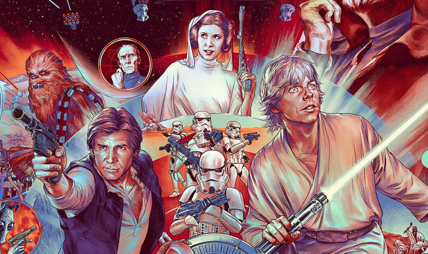 The Ways Of The Force Variant Screenprinted Poster