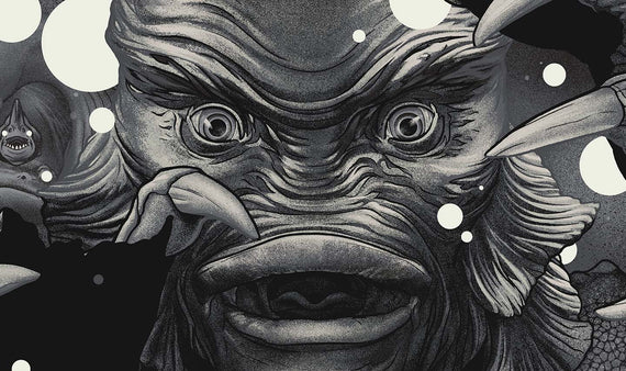 Creature From The Black Lagoon Silver Screen Variant Poster