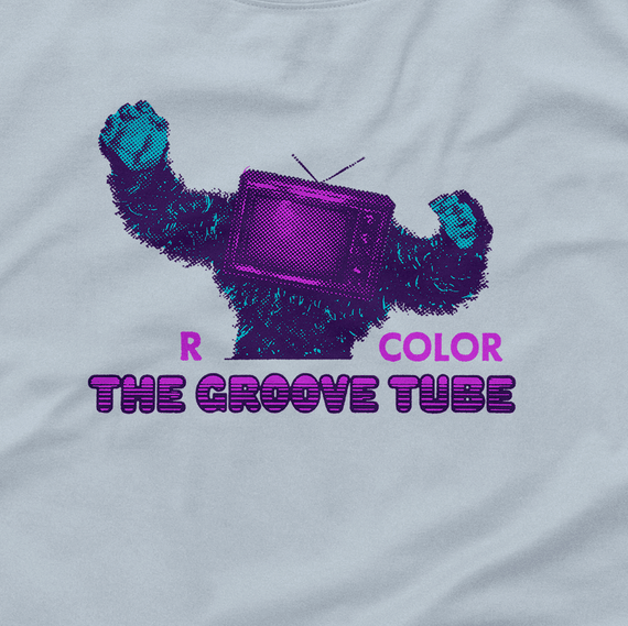 The Groove Tube Vintage Ad Block T-Shirt