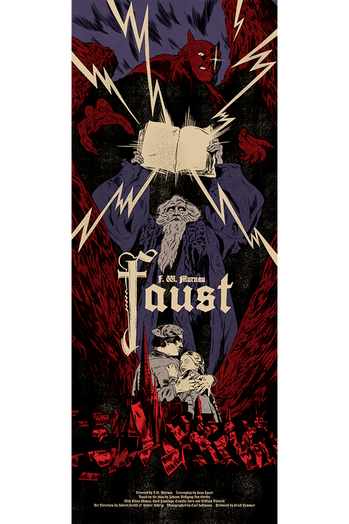Black Dragon Press x Mondo #21: Faust Variant Poster