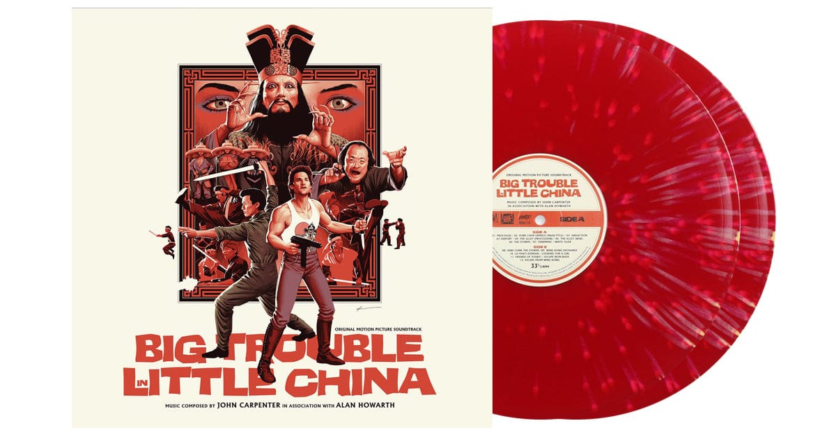 John orders Carpenter's Big Trouble In Little China DVD & Mondo Vinyl Soundtrack: Big Trouble In Little China.