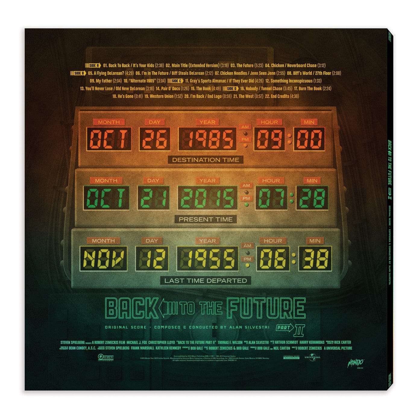 Back To The Future Trilogy – Complete Original Score 6XLP