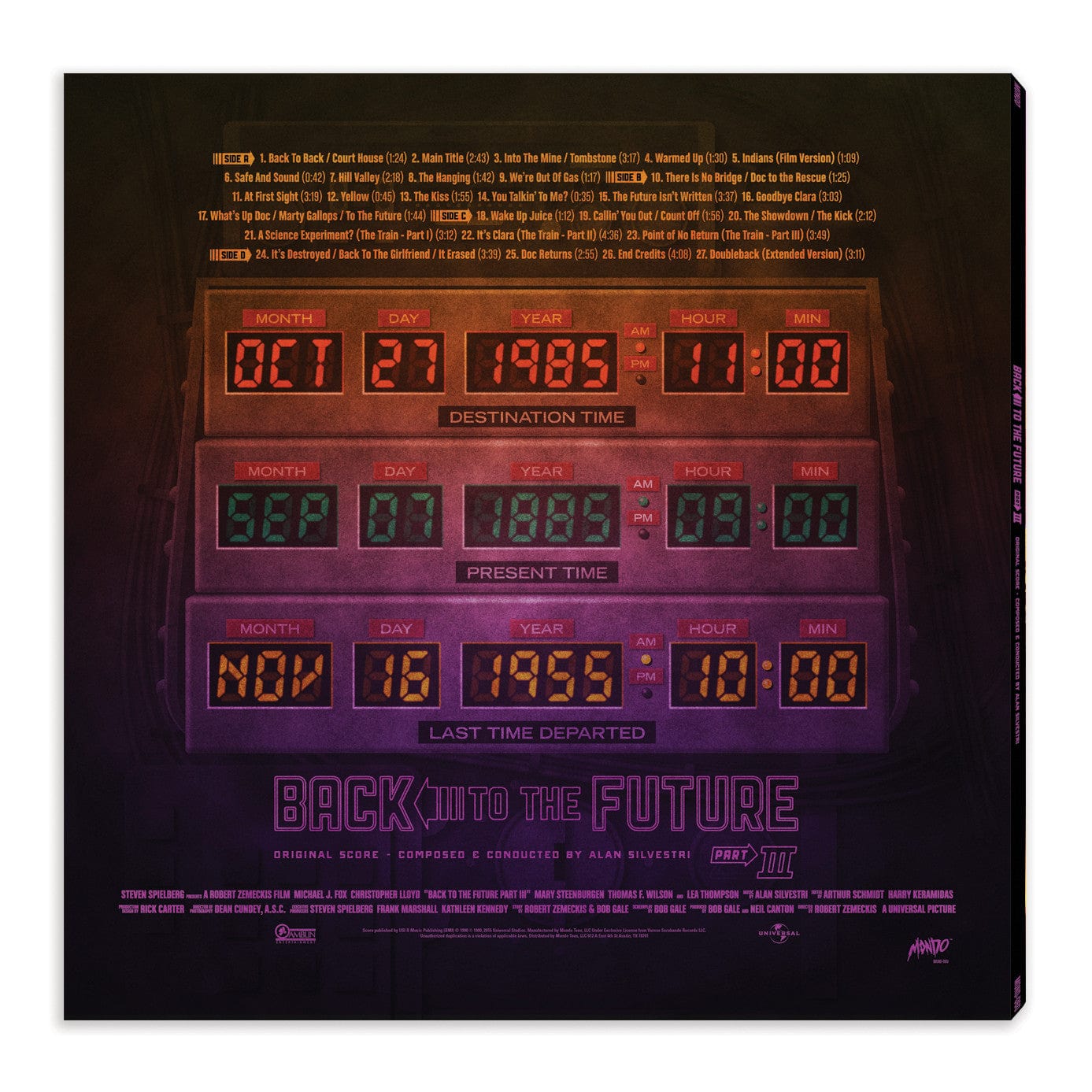 Back To The Future Trilogy – Complete Original Score 6XLP