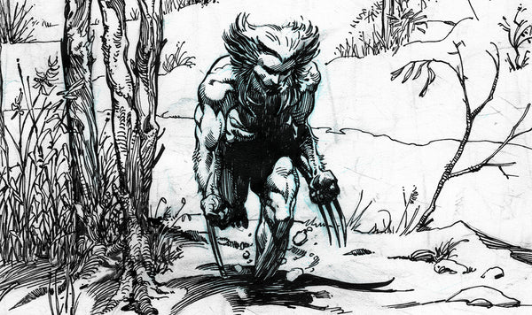 Marvel Comics Presents #77: Weapon X Original Art Variant Poster