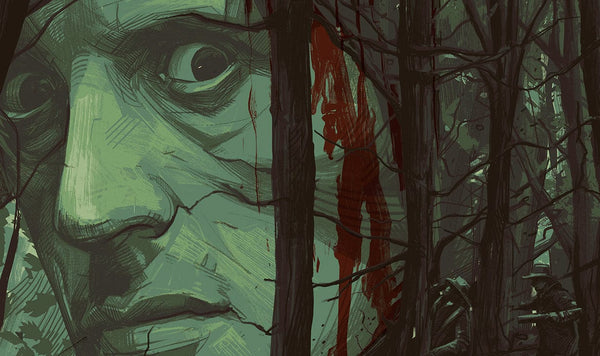 Nautilus x Mondo #3: First Blood Screenprinted Poster