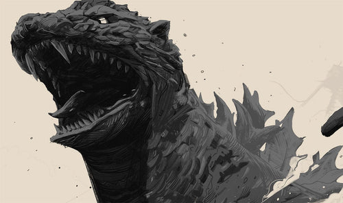 Godzilla (Variant) Screenprinted Poster