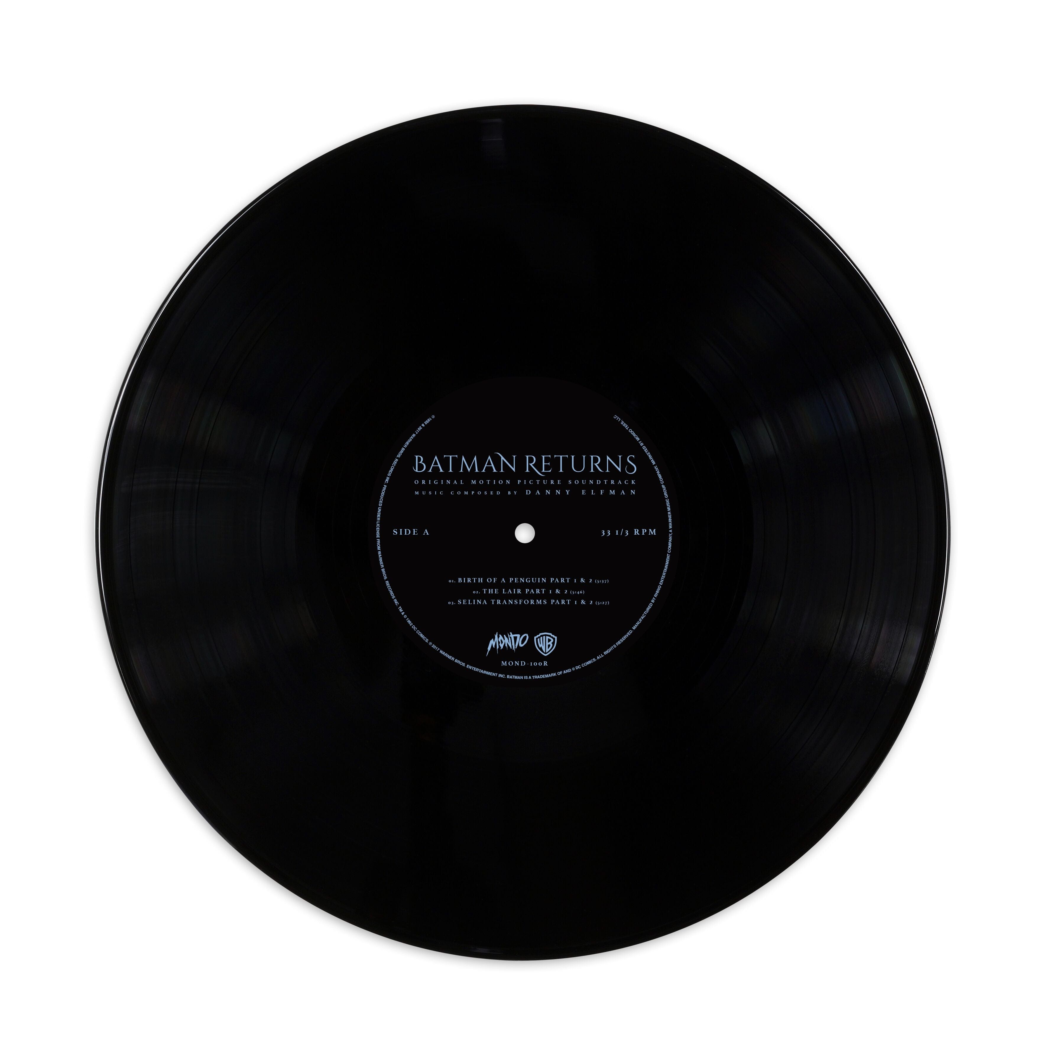 Batman Returns 30th Anniversary Soundtrack Mondo 2x LP Color Vinyl NEW IN outlet HAND