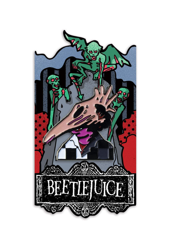 Beetlejuice: Adam Enamel Pin