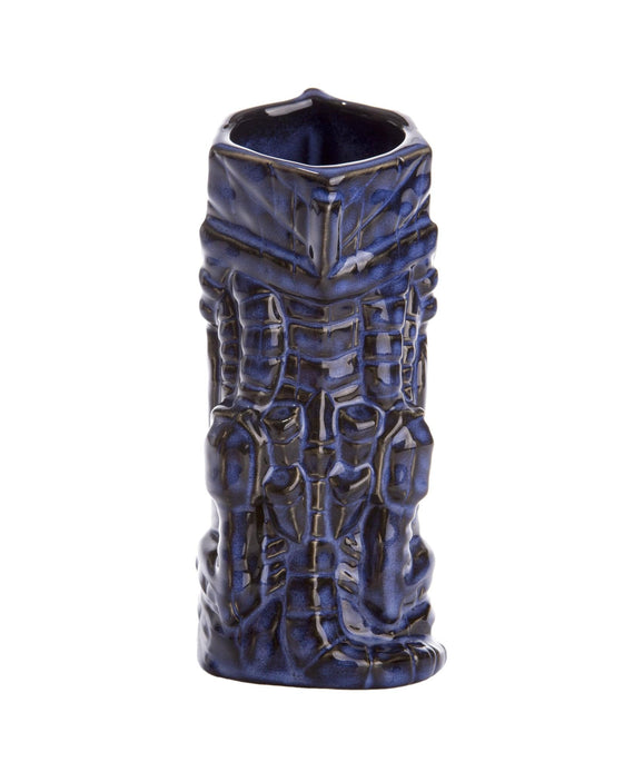 Aliens Ceramic Tiki Mug (Blue)