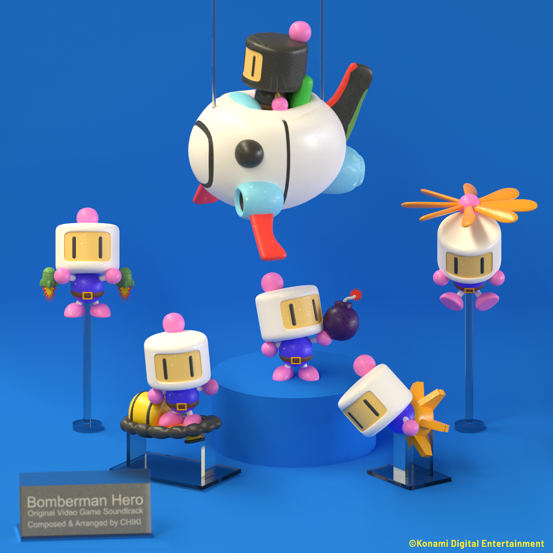 Bomberman Hero Original Video Game Soundtrack 2xLP Mondo