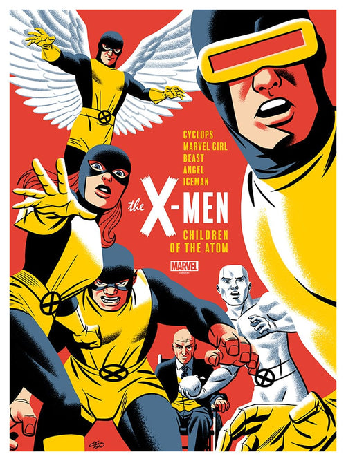 X-Men: Children Of The Atom Screenprinted Poster