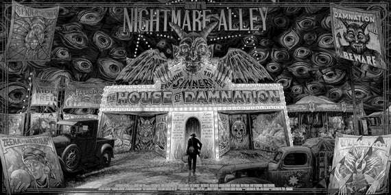 Nightmare Alley (Darkness and Light) Variant Poster