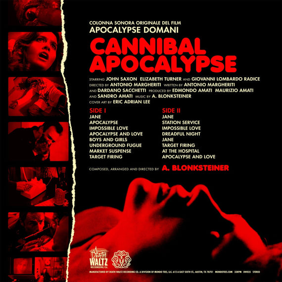 Cannibal Apocalypse – Original Soundtrack LP