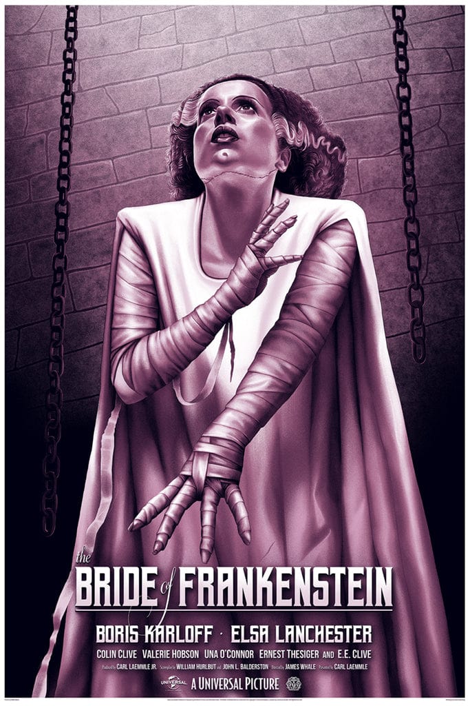 universal monsters bride of frankenstein Bride of Frankenstein Poster