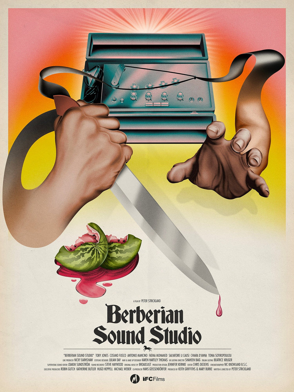Berberian Sound Studio Poster Mondo